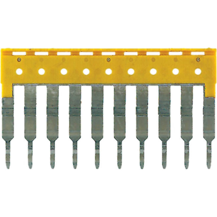 Weidmüller ZQV laske, 10P, 2,5 mm², gul
