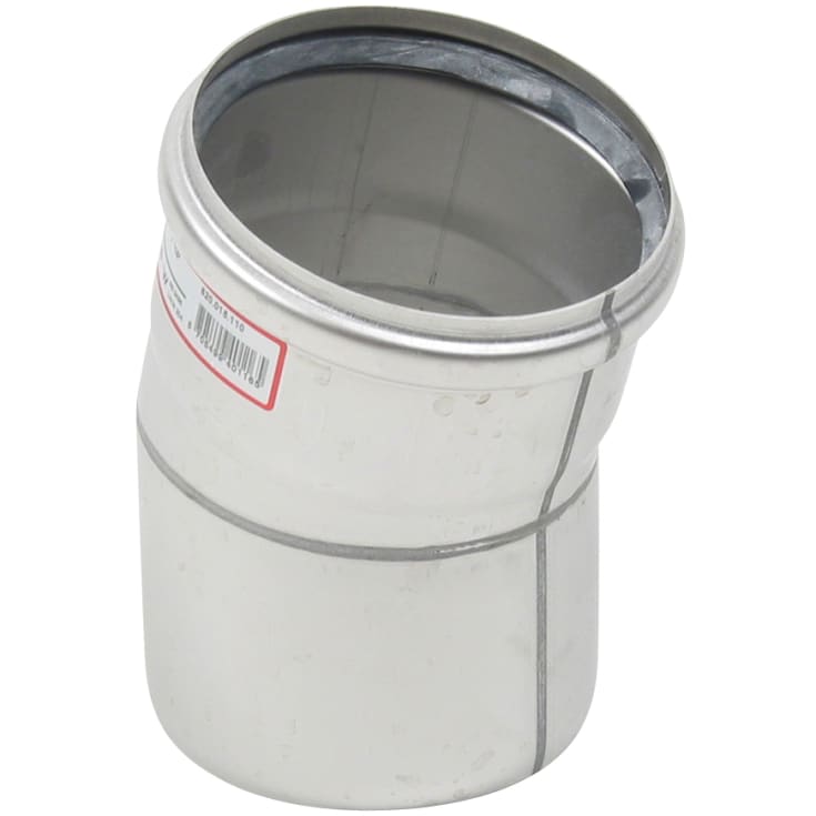 Ø 110 mm x 15° Bøjning syrefast AISI316L/EN1.4404 BLÜCHER