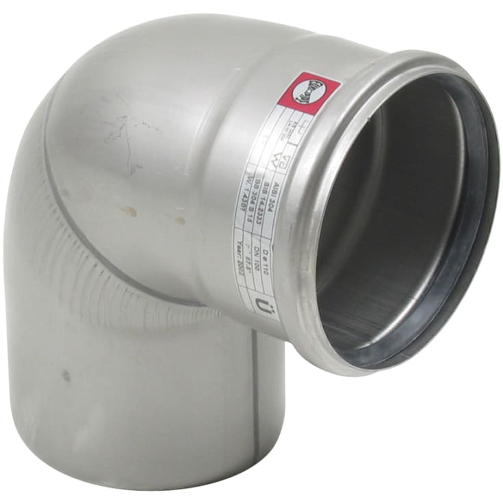 Ø 110 mm x 87,5° Bøjning syrefast AISI316L/EN1.4404 BLÜCHER
