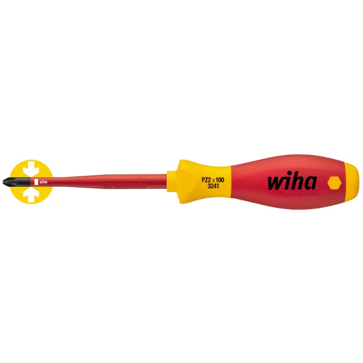 Wiha SlimFix skruetrækker 1000 V, PZ2x100