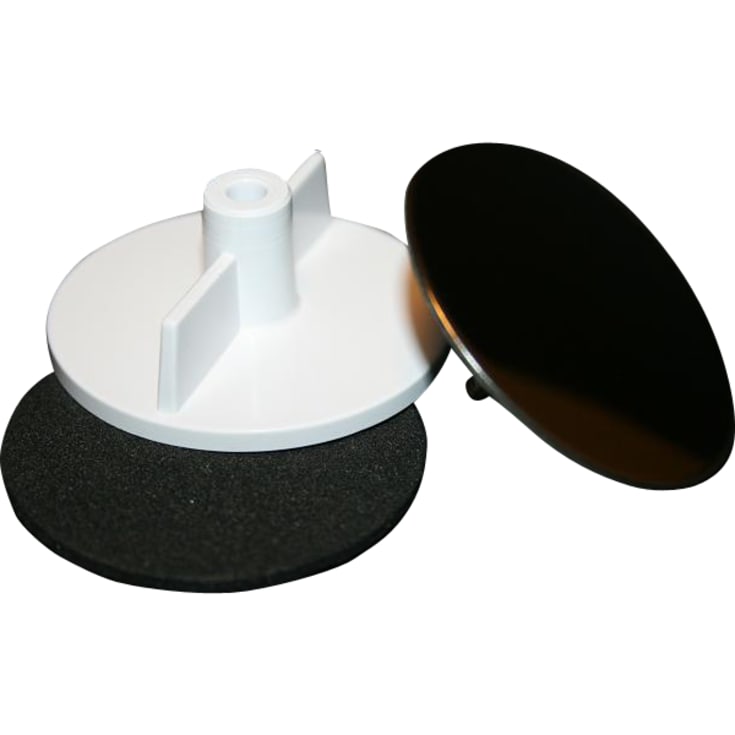 Intra blændprop t/hanehul, Ø44 mm, krom