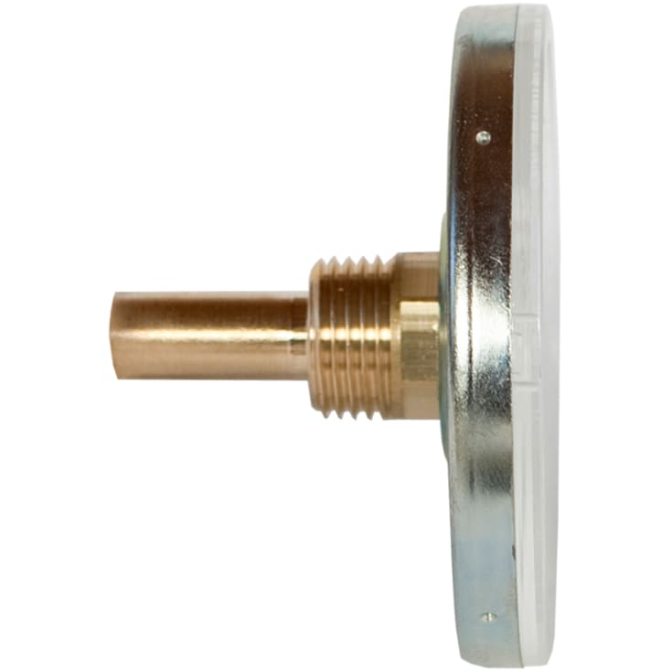 Skivertermometer 1/2" x 50 mm Ø83 mm 120°