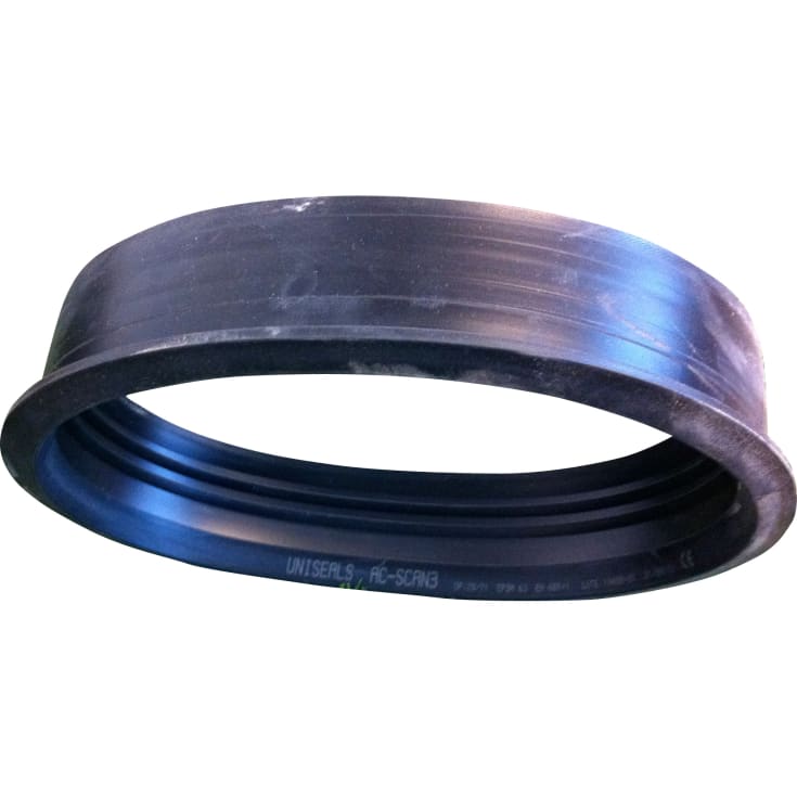 Uni-Seals 175/187 x 55 mm mansjett EDPM t/betong/plast glatt spiss