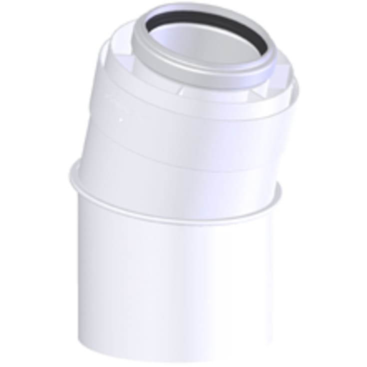 Vinkelstykke 15° koncentrisk PPS/ALU