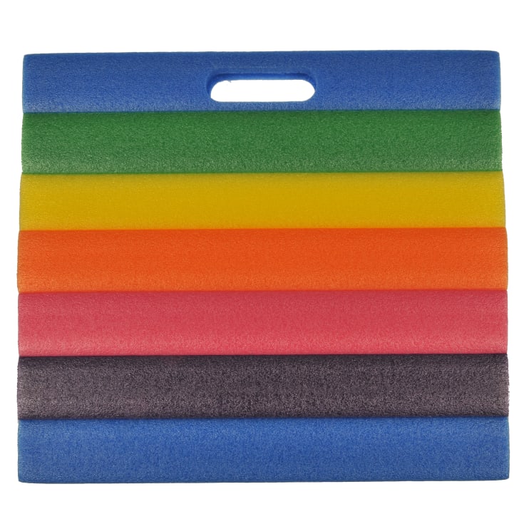 Ox-On Basic Rainbow knepute 35 x 30 x 3 cm, med håndtak
