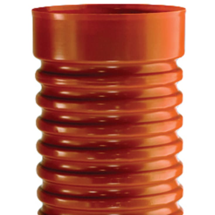 Wavin opføringsrør PVC 315x1000 mm, med muffe