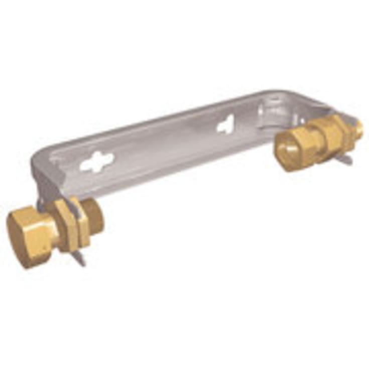 1" Målerbeslag, Qn2.5, for vandret montering