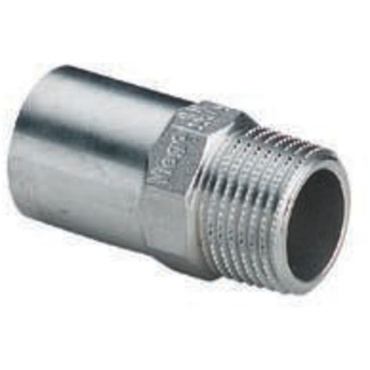 28 mm x 1" innsats Sanpress Inox nippel/nippel