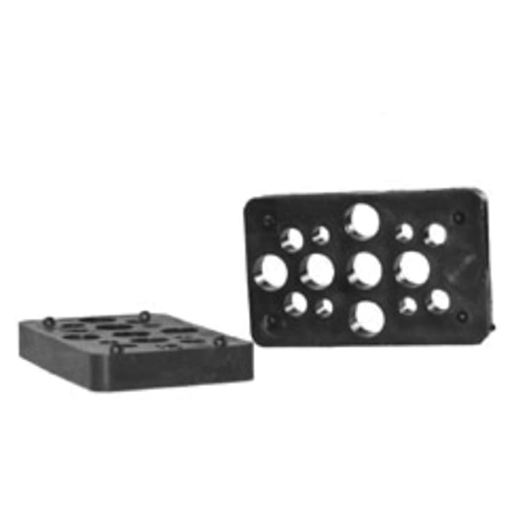 200 stk Justerbrik, blå, 80 x 50 x 20 mm