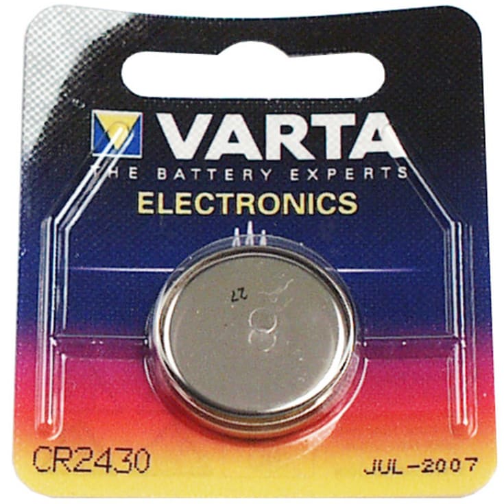 10 stk Varta batteri, Electronics CR2430, 3 V, 1 stk.