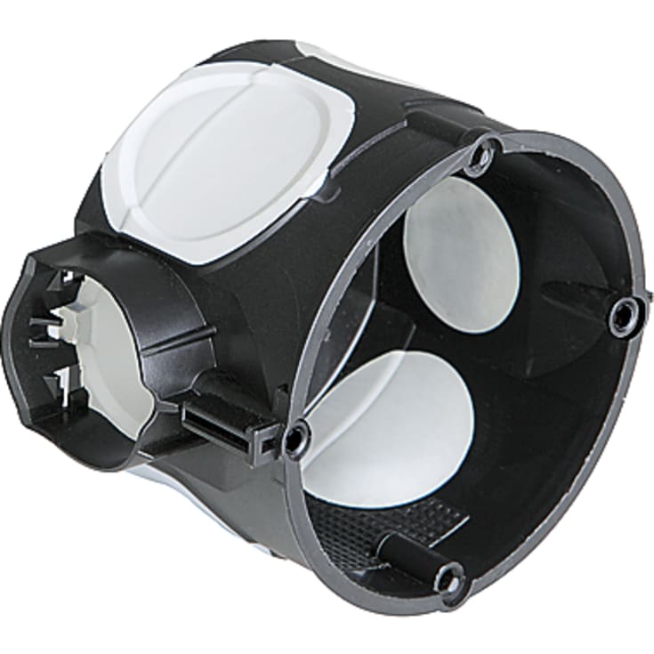 Dåse Mur Ø60 D46 lufttæt med skruer