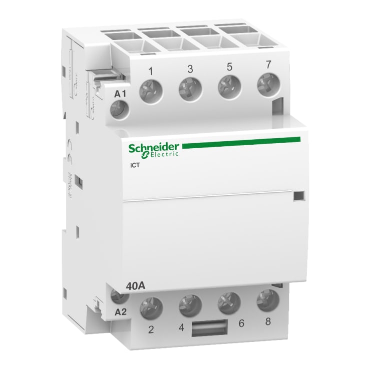 Modulkontaktor ICT 40A 4 slutte 230V