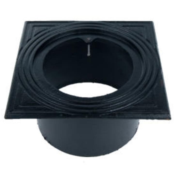 Duco 315 mm rørbrøndkarm uden rist/dæksel, firkantet, lang, GG