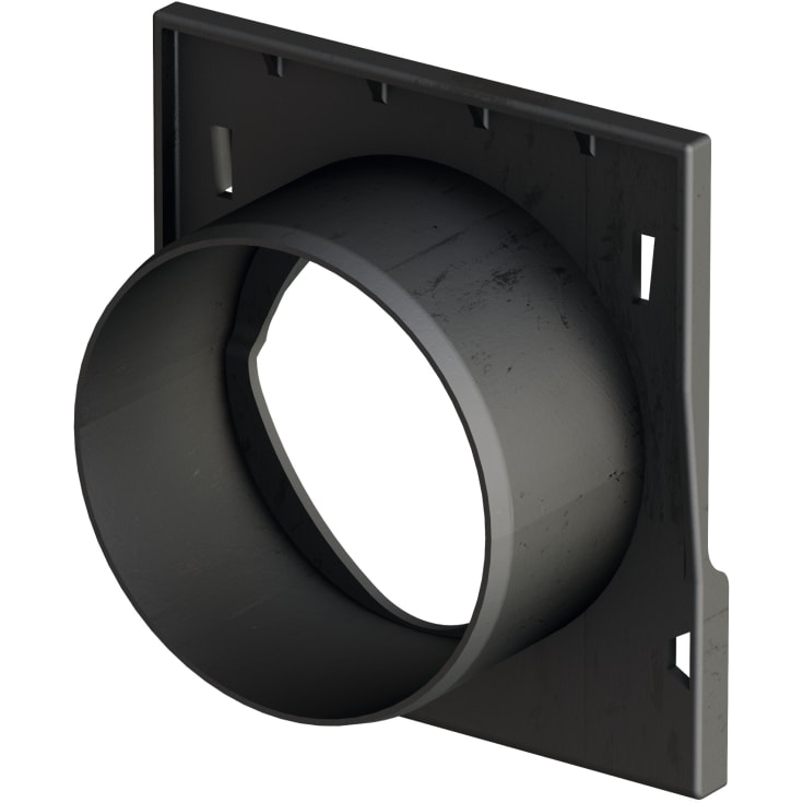 Aco Multiline PP endevæg, med Ø110 mm studs, plast