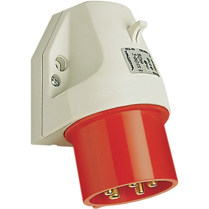 CEE Udvendigt Vægindtag 16A 4P IP44