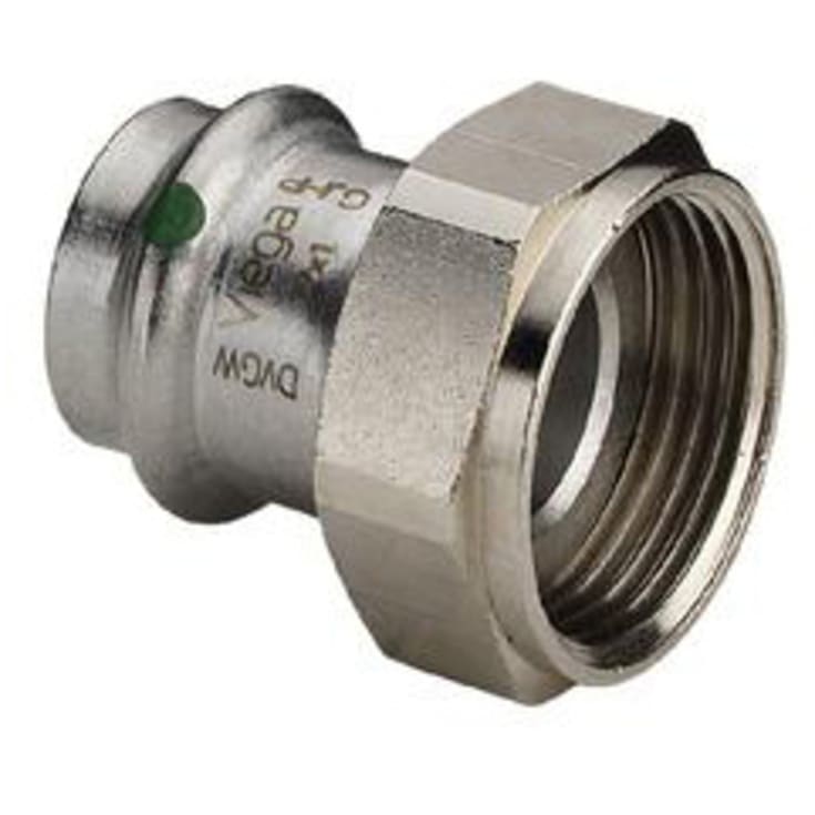 42 mm x 1.3/4" Sanpress Inox tilslutningsforskruning