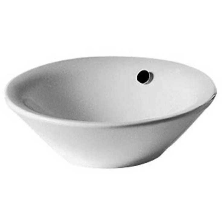 Duravit Starck 1 toppmontert servant, Ø53 cm, hvit