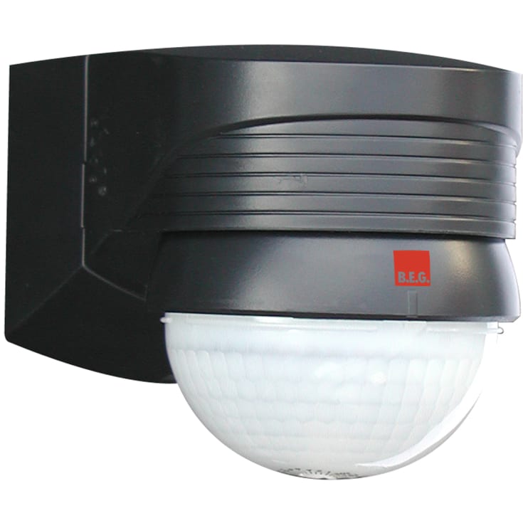 B.E.G. Luxomat bevægelsessensor LC-Plus 280° i sort