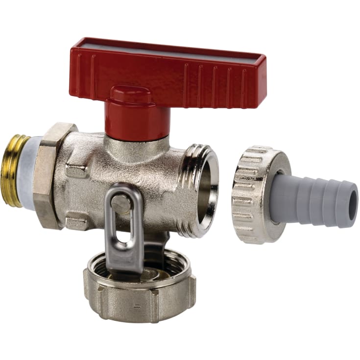 Simplex bundstophane 1/2" krom