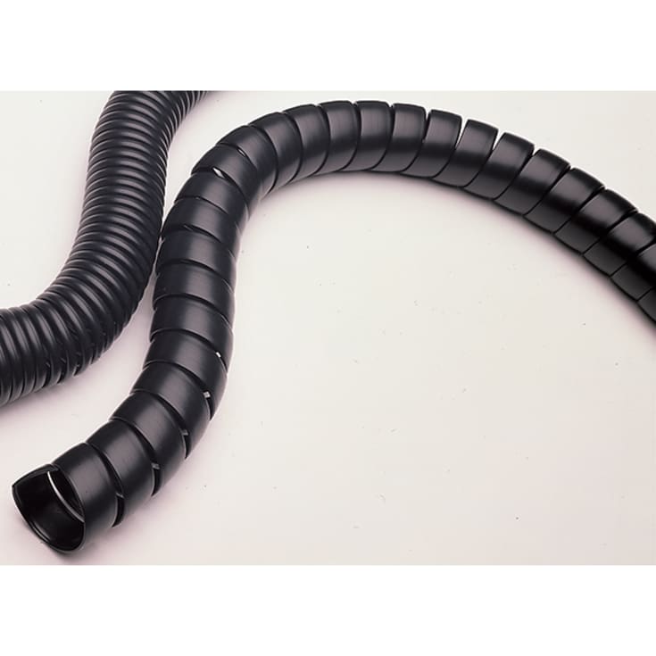 10 meter Spiralslange SPS 25 sort