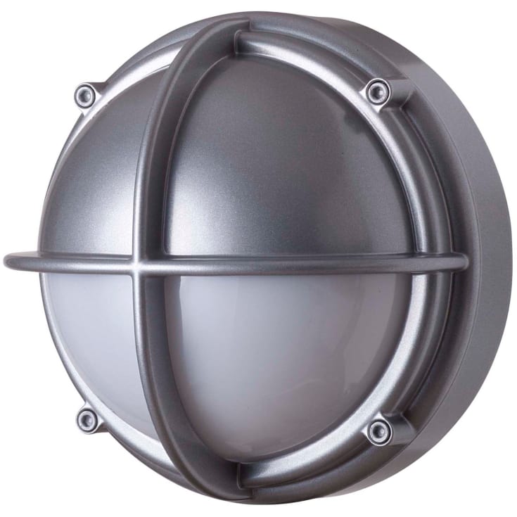 Louis Poulsen skonlampa, 3000K, halvskugga, opal aluminium