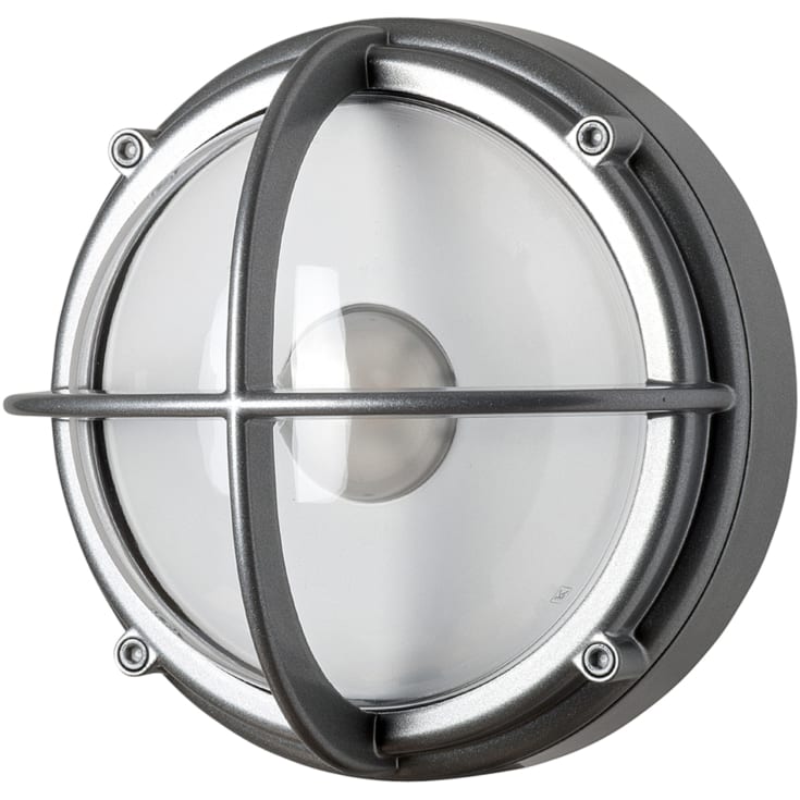 Louis Poulsen skotlampa, 4000K, oskärmad, klar aluminium