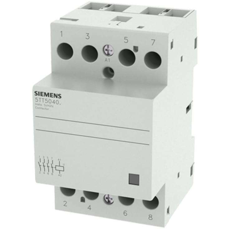 Insta-modulkontaktor 40A, 4 ändar, 230V, 3M, 5TT5040-0