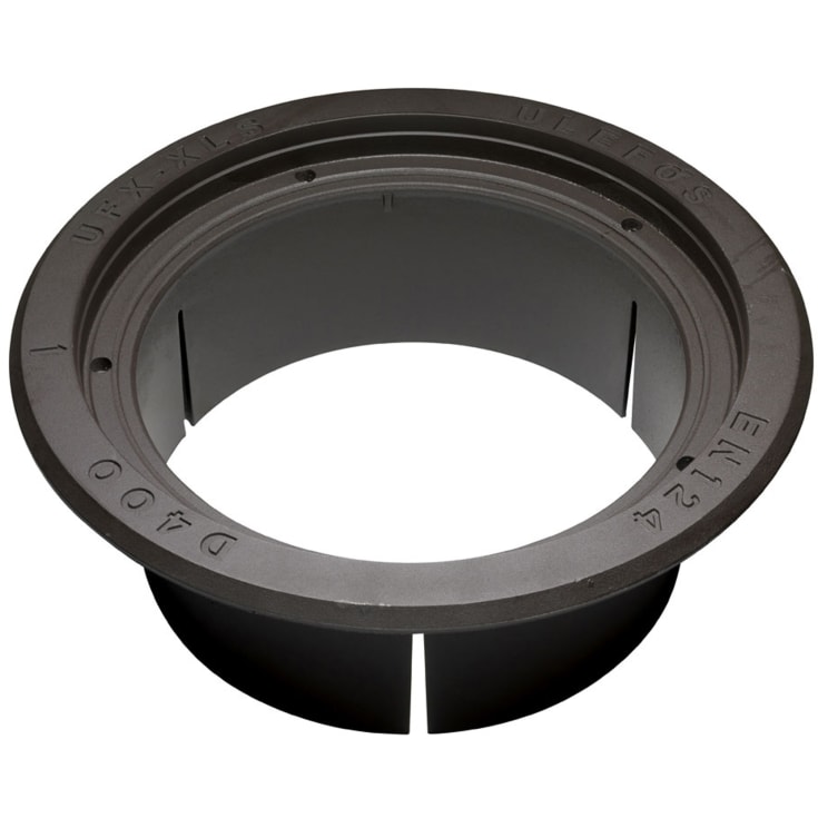 Ulefos 600 x 300 mm karm m/pakning, rund, flydende, SG UFX XLS5