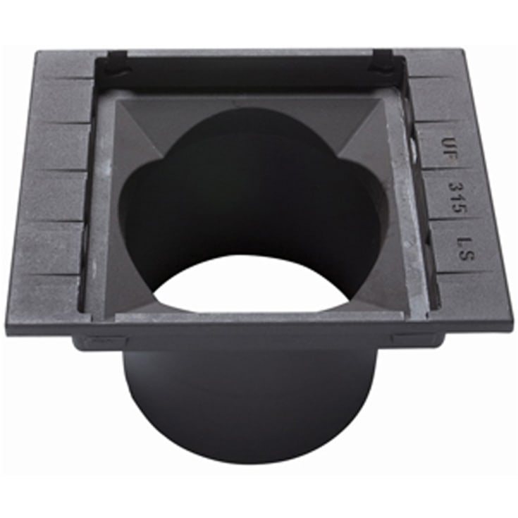 Ulefos 315 x 334 mm rendestenskarm uden rist, 2-flanget, SG