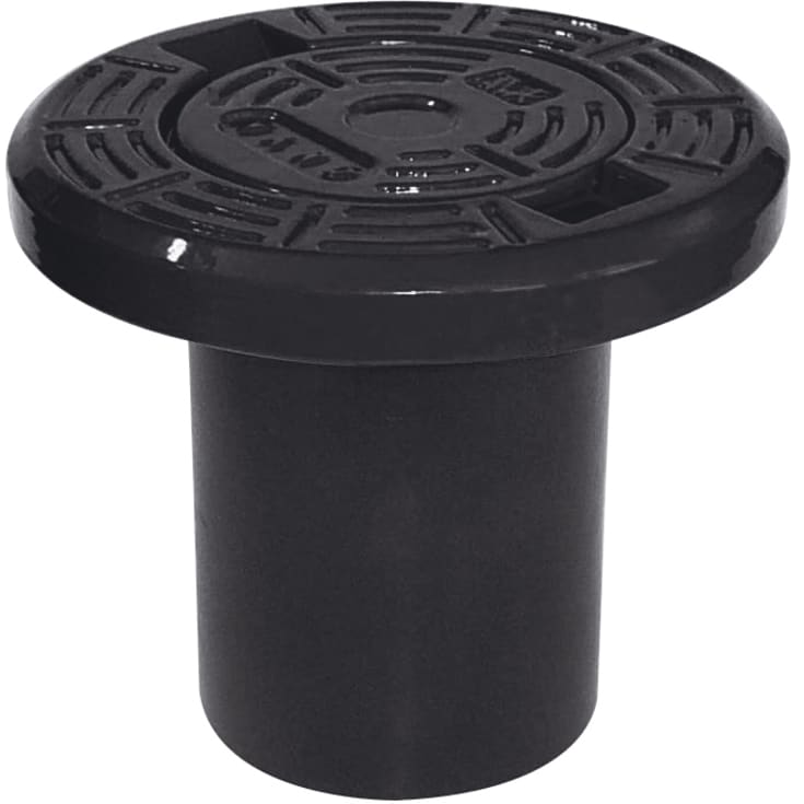 AVK Dæksel komposit ø210mm uden fiksering sort