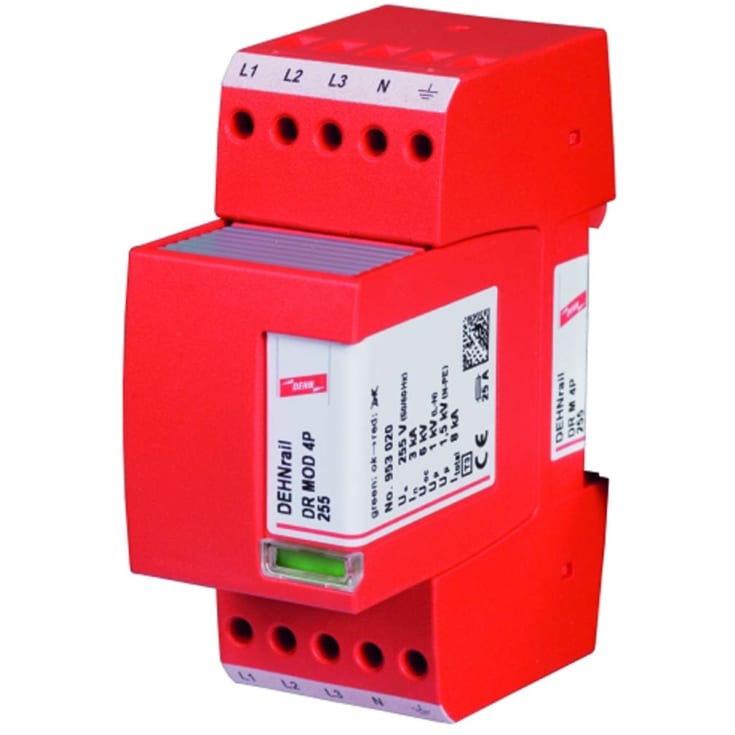 Transientskydd Högström Dehnrail M 4P 255