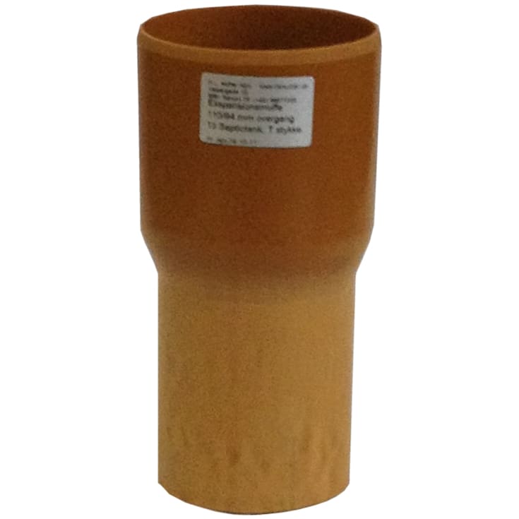 HL 110/88 x 110 mm ekspansjonsovergang til 110 mm glatt hylse