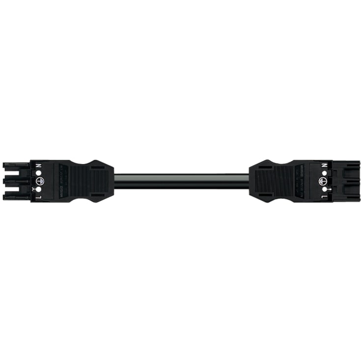 Mellomkabel 6M 3G2.5 Hun-Hann Sort