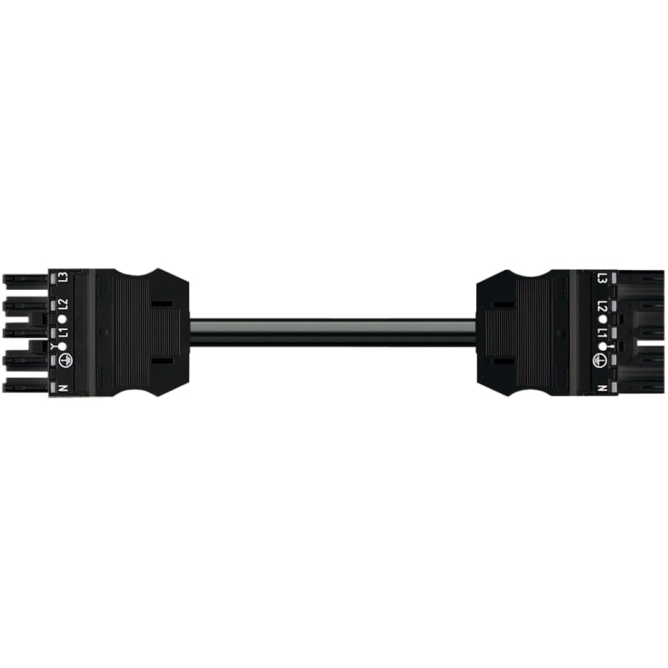 Mellomkabel 6M 5G2.5 Hun-Hann Sort