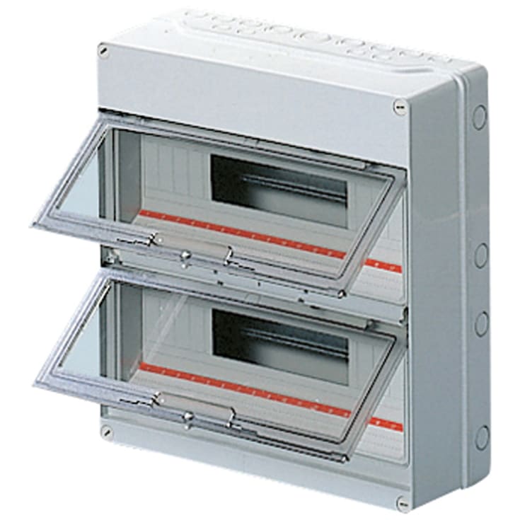 Grupppanel 2x18 Modul IP55