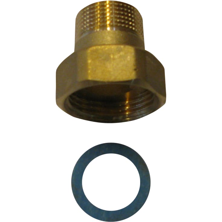 Danfoss gevindnippel 3/4" til AB-QM strengreguleringsventil