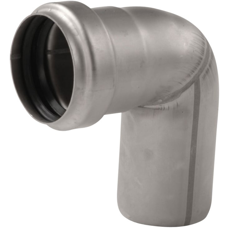 ACO 50 mm 87° rustfri avløpsbend, AISI 304