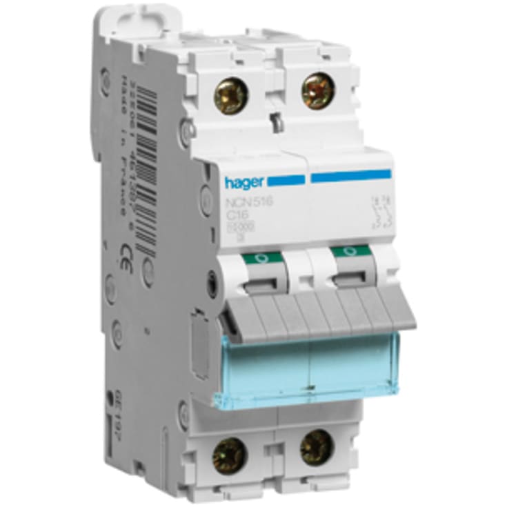 Sikringsbryter 1P+N 20A C 10kA NCN520A