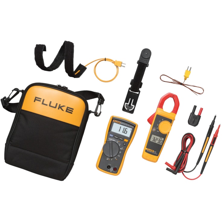 Multimeter Og Klemmemålersett 116/323 Hvac