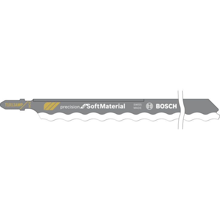 5 stk Bosch stikksagblad for isolasjonsmaterialer