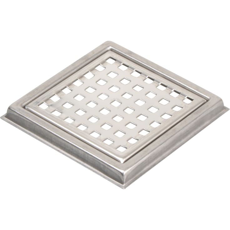 Ramme og rist til miniafløb-til gamle 181/381-Ramme: 106x106 mm