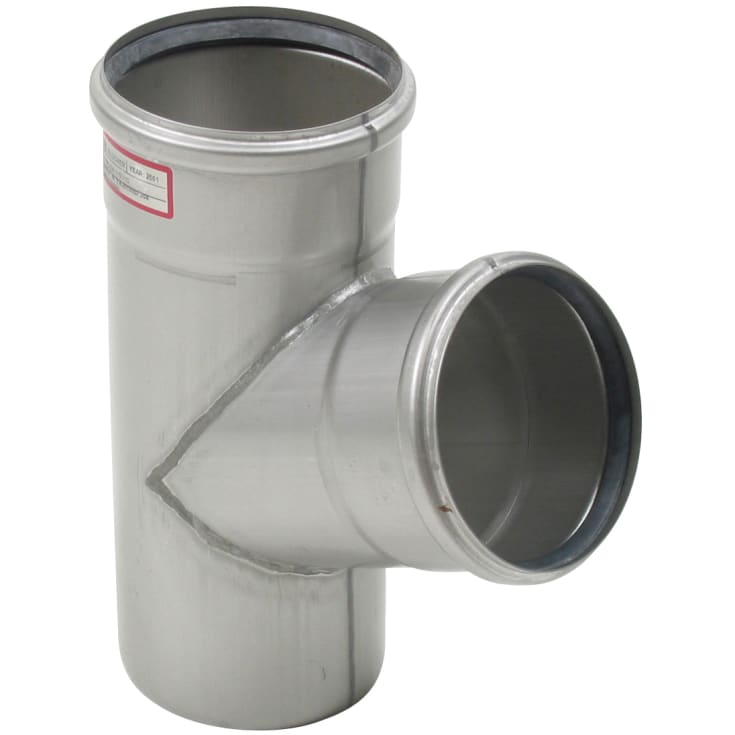 EuroPipe 110 x 110 x 67,5° grenrör rostfritt AISI 304 EN1.4301