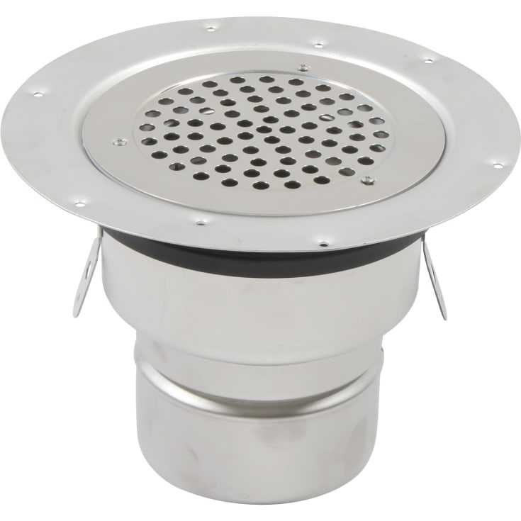 Blücher Circle golvbrunn, för vinylgolv, Ø110 mm