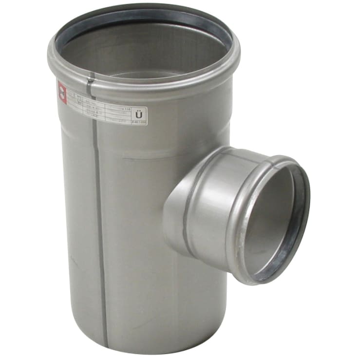 Ø 160 x 110 mm x 87,5° Grenrør rustfritt stål AISI304/EN1.4301 BLÜCHER