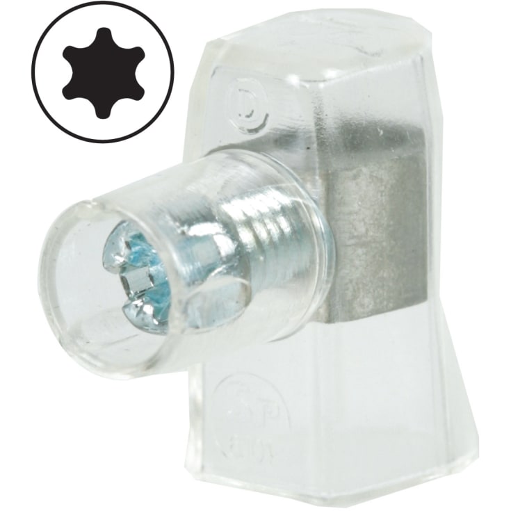 100 stk Sampro samlemuffe enkelt, TX10, 2,5 mm²