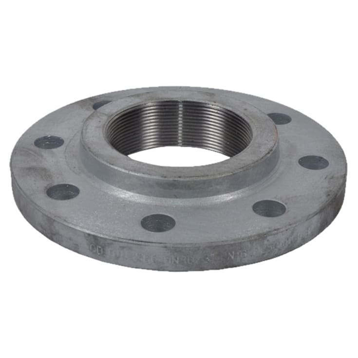 4" Galvaniseret gevindflange P250GH EN1092-1 PN6