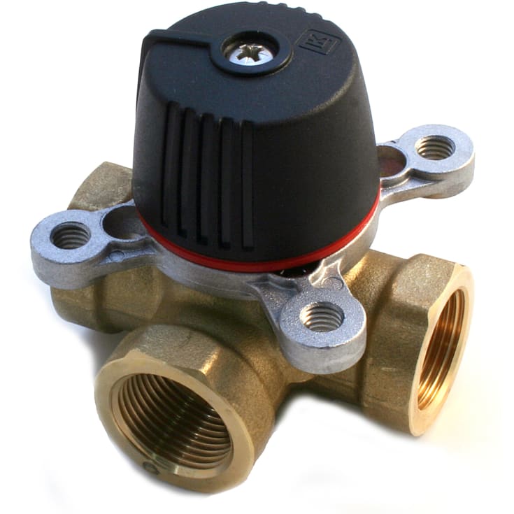 Termomix d20 s 3-vejs shuntventil med 3/4" indvendigt rørgevind