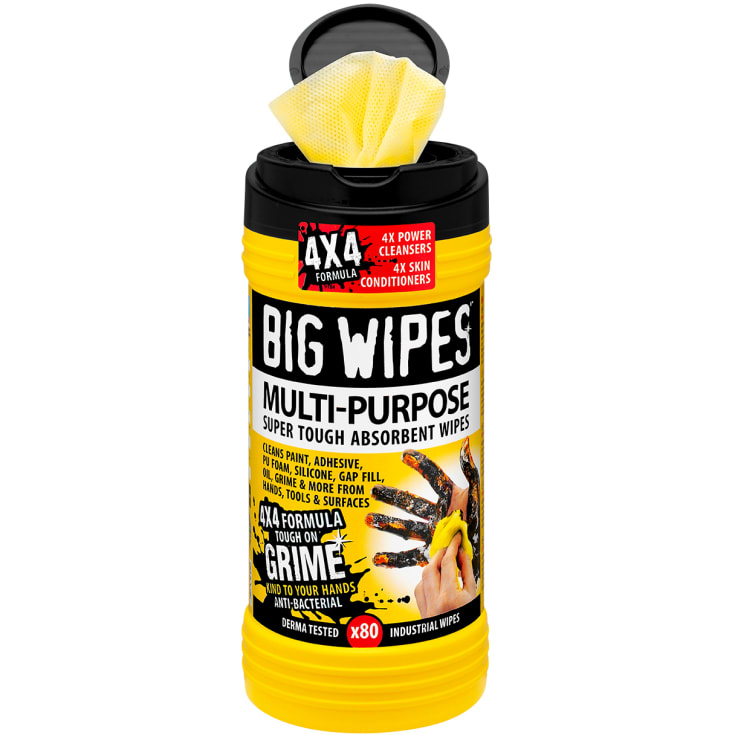 Big Wipes 80stk antibakterielle servietter - 80stk