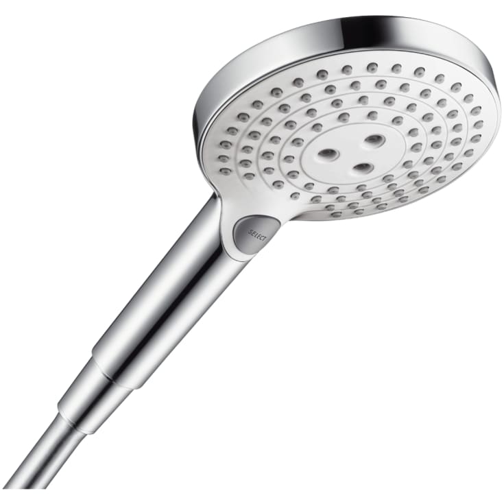 Hansgrohe RD Select S 120 handdusch vit/krom