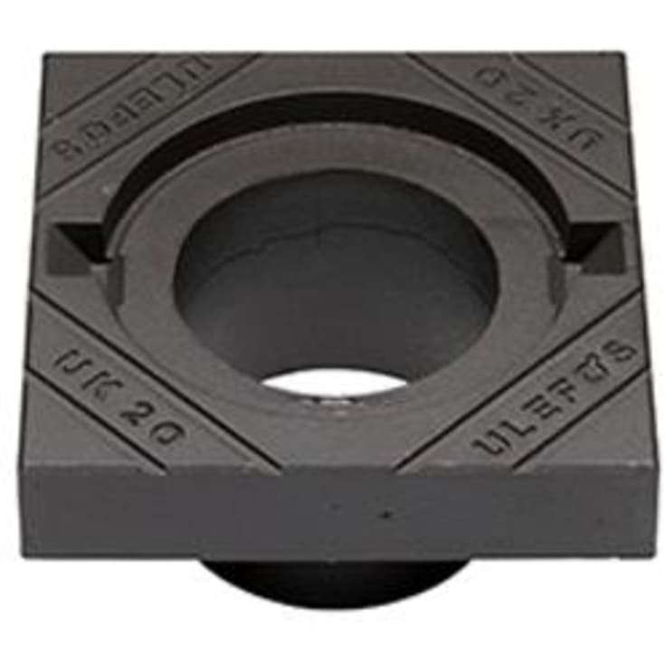 Ulefos 200 x 100mm ramme uten pakning, firkantet, fast, SG UK/20